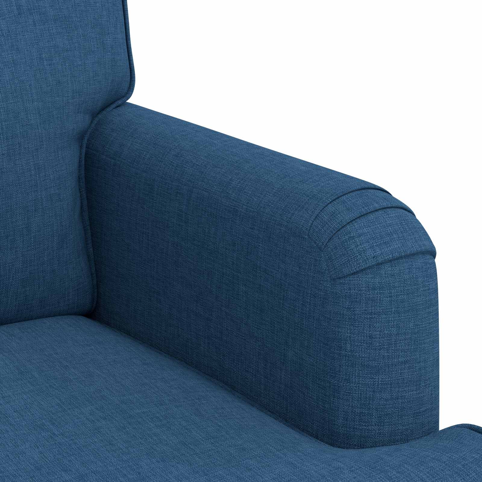 Set di divani 2 pcs Blu 162 x 80 x 85 cm Tessuto | homemem39