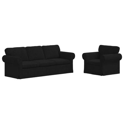 Divano 2 pcs Nero