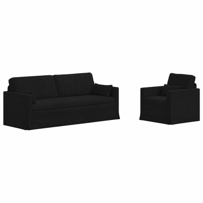 Divano 2 pcs Nero