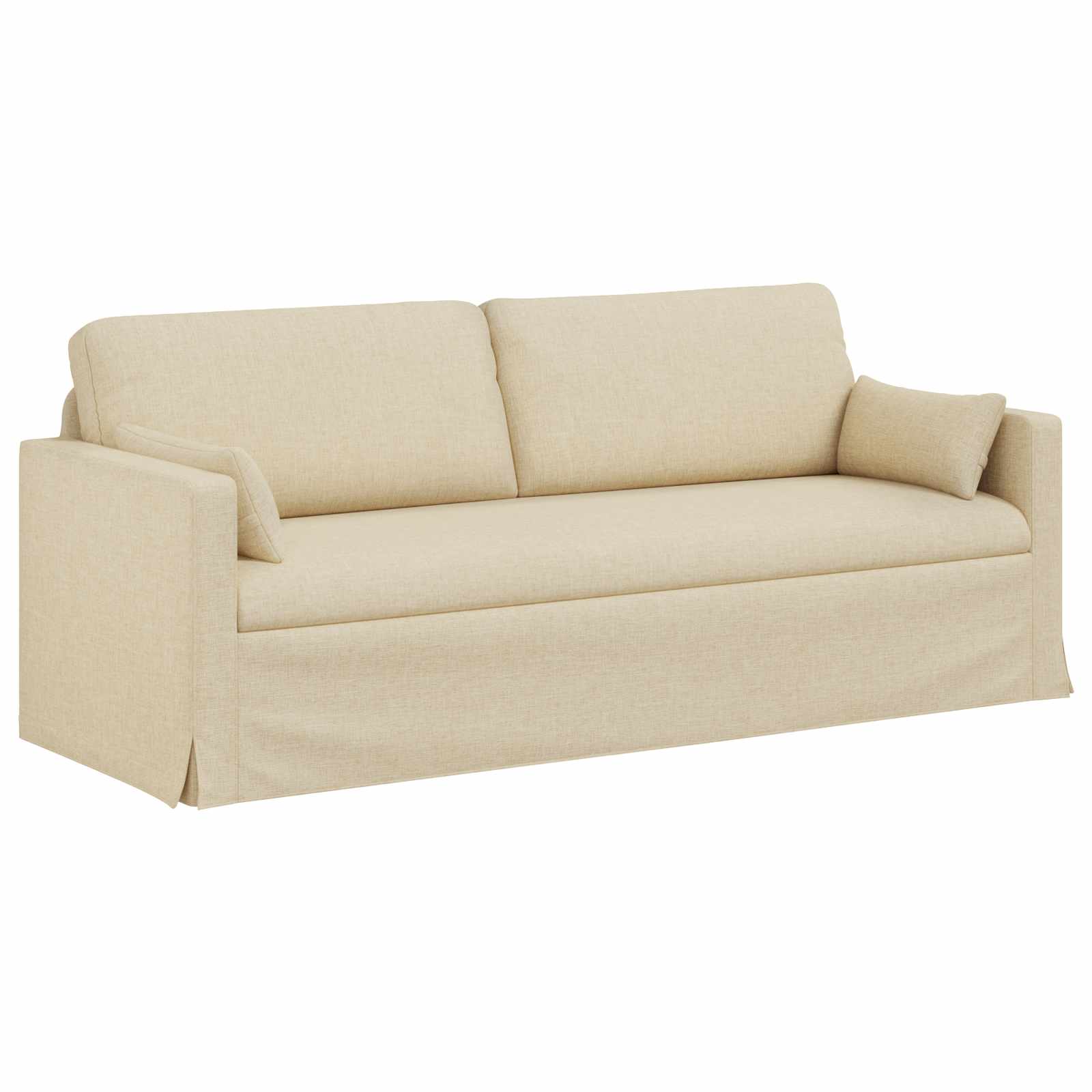 Set di divani 2 pcs Crema 198 x 78 x 80 cm Tessuto | homemem39