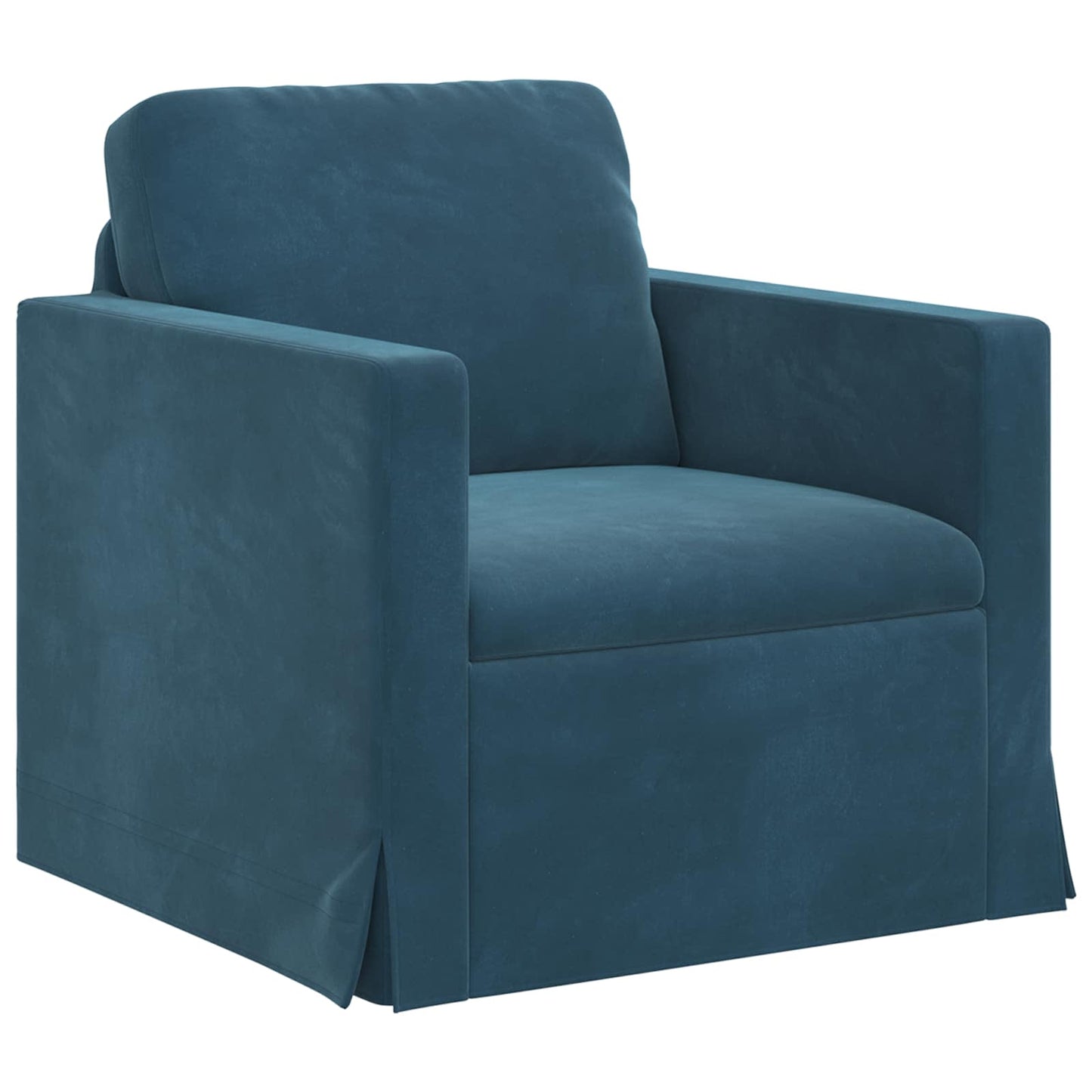 Set di divani 2 pcs Blu 198 x 78 x 80 cm Velluto | homemem39