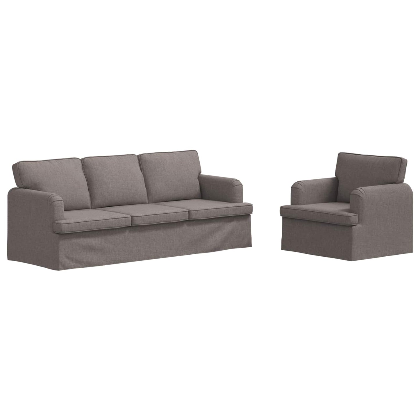 Set di divani 2 pcs Talpa 201 x 80 x 85 cm Tessuto | homemem39