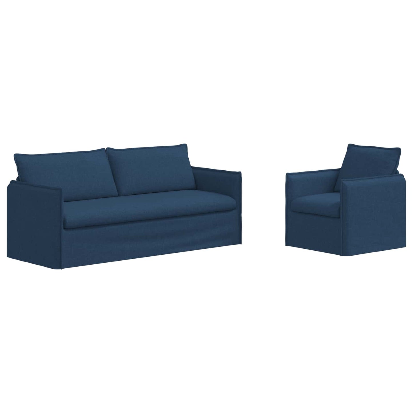 Divano 2 pcs Blu - homemem39