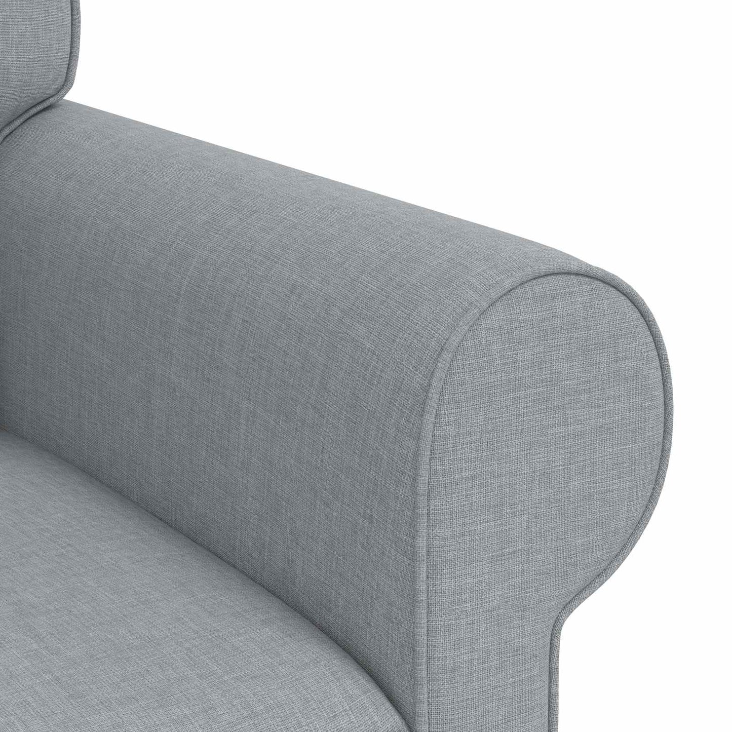 Set di divani 2 pcs Grigio chiaro 245 x 82 x 80 cm Tessuto | homemem39
