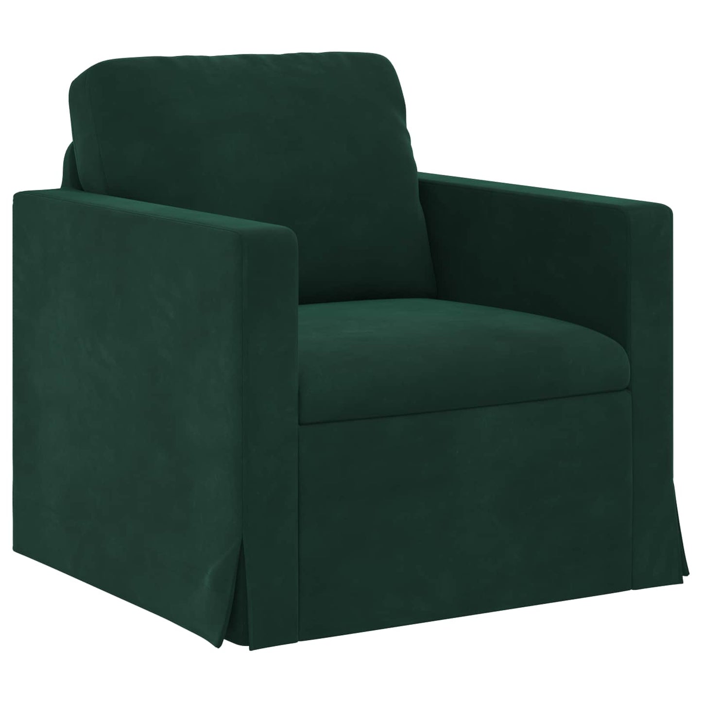Set di divani 2 pcs Verde Scuro 228 x 78 x 80 cm Velluto | homemem39