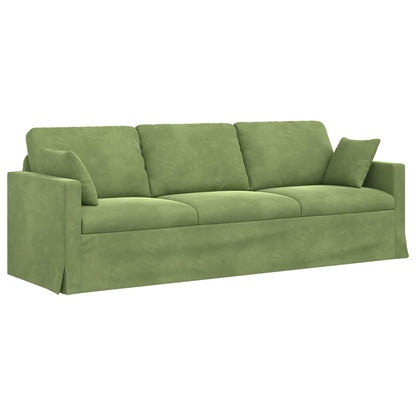 Set di divani 2 pcs Verde chiaro 228 x 78 x 80 cm Velluto | homemem39