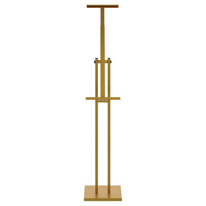 Espositori per Fiere 2 pcs Oro 26,5 x 26,5 x 150 cm Acciaio | homemem39