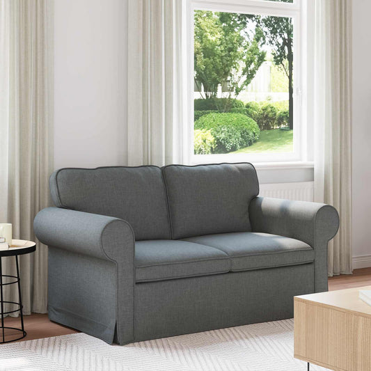 Divano Grigio scuro 155 x 82 x 80 cm Tessuto | homemem39
