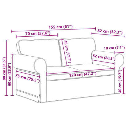 Divano Talpa 155 x 82 x 80 cm Tessuto | homemem39