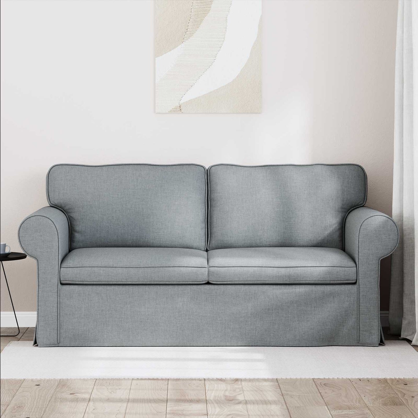 Divano Grigio chiaro 175 x 82 x 80 cm Tessuto | homemem39