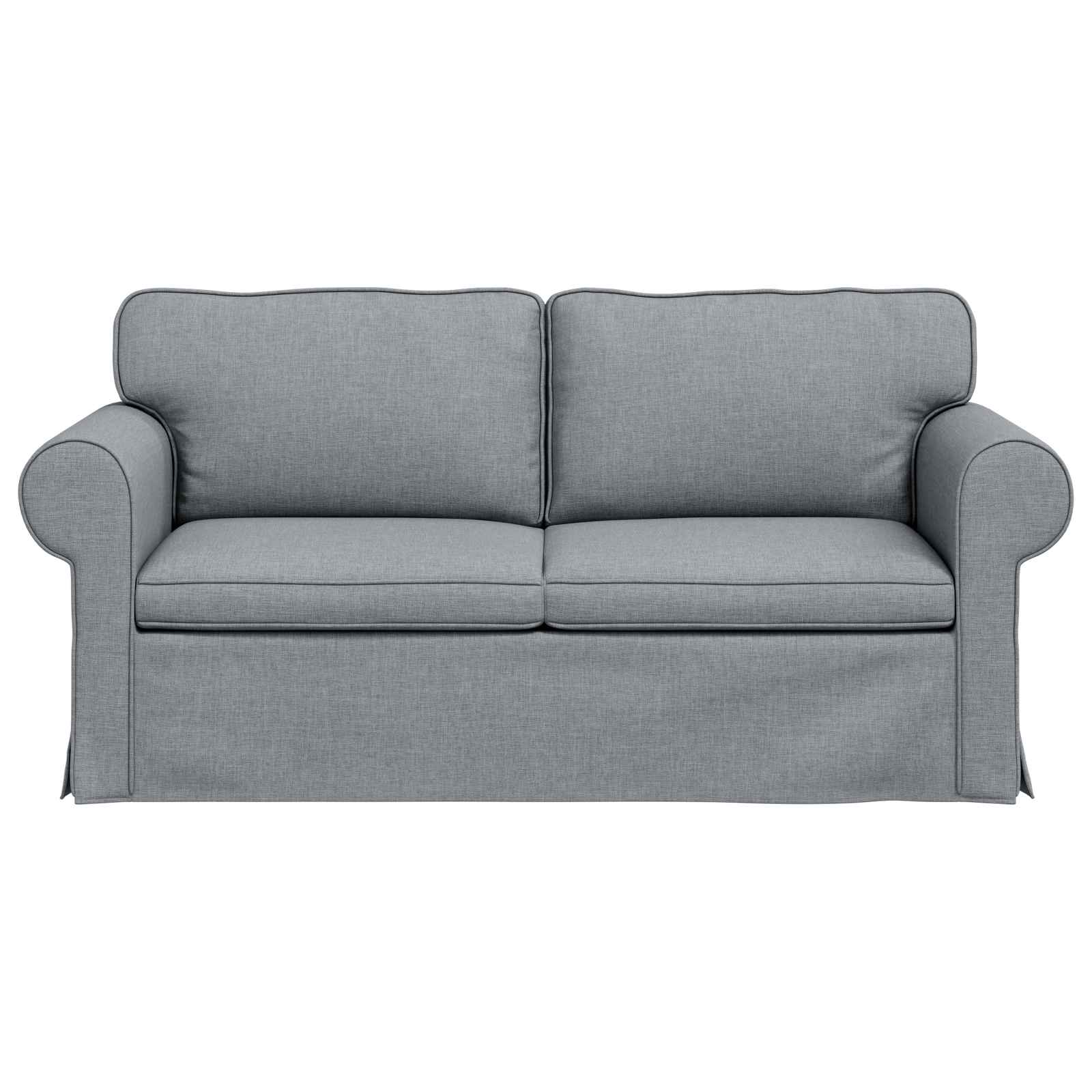 Divano Grigio chiaro 175 x 82 x 80 cm Tessuto | homemem39