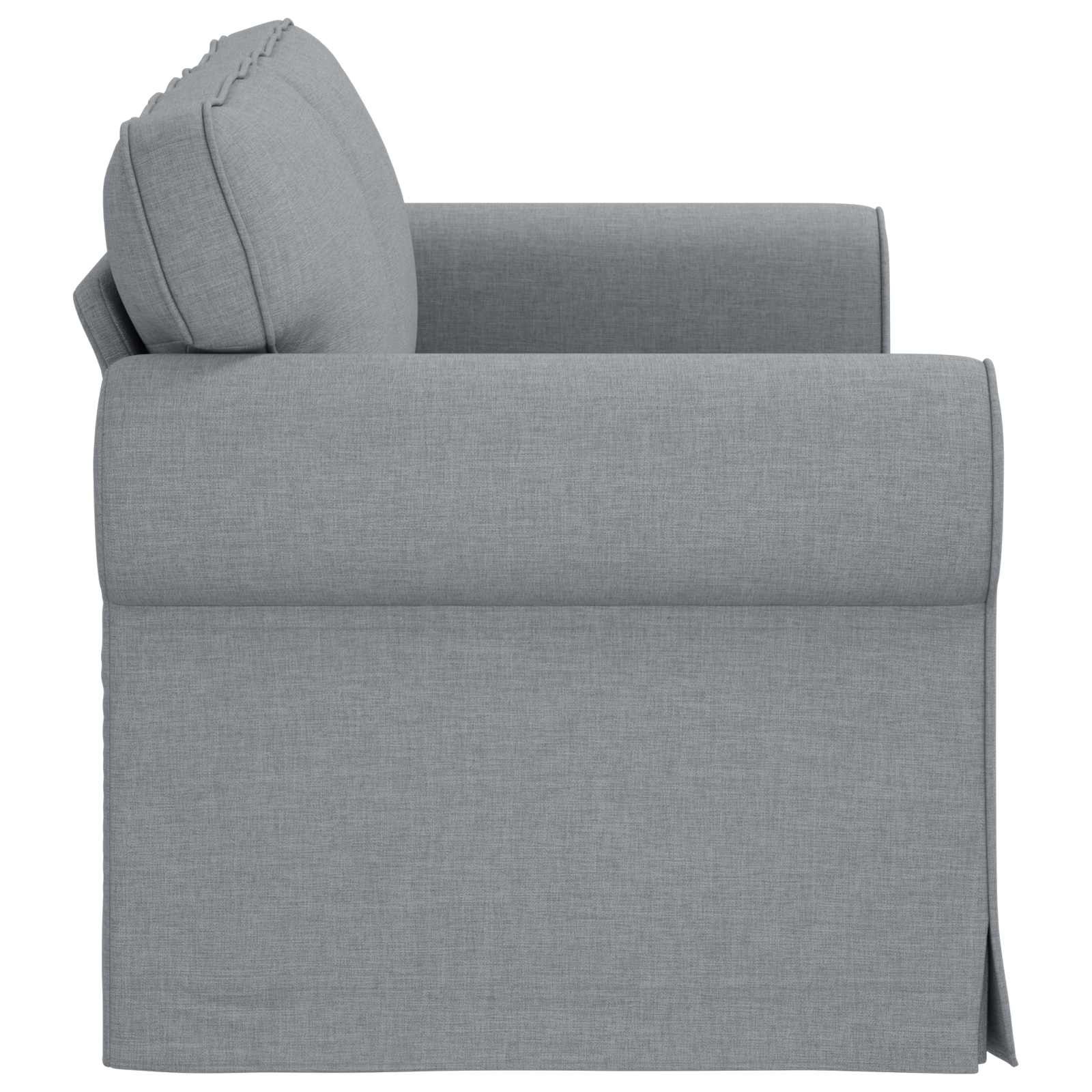 Divano Grigio chiaro 175 x 82 x 80 cm Tessuto | homemem39