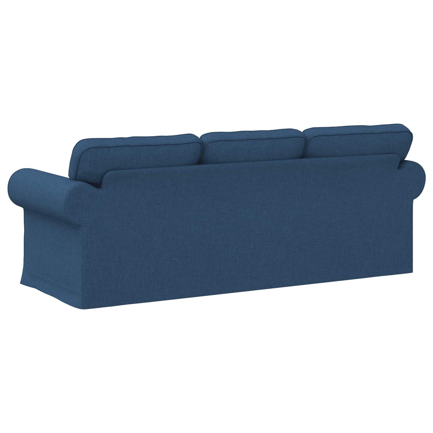 Divano Blu 215 x 82 x 80 cm Tessuto | homemem39