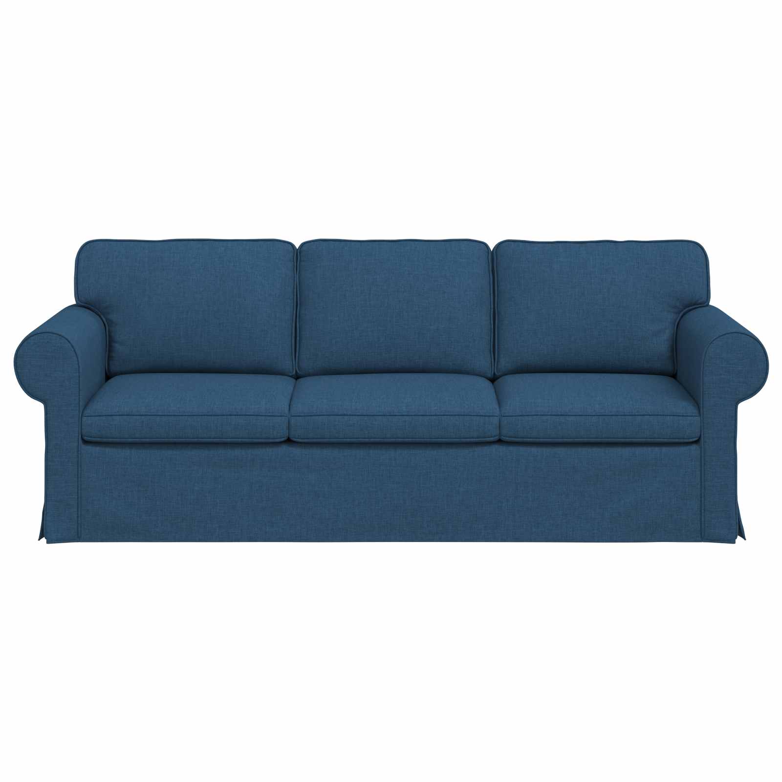 Divano Blu 215 x 82 x 80 cm Tessuto | homemem39