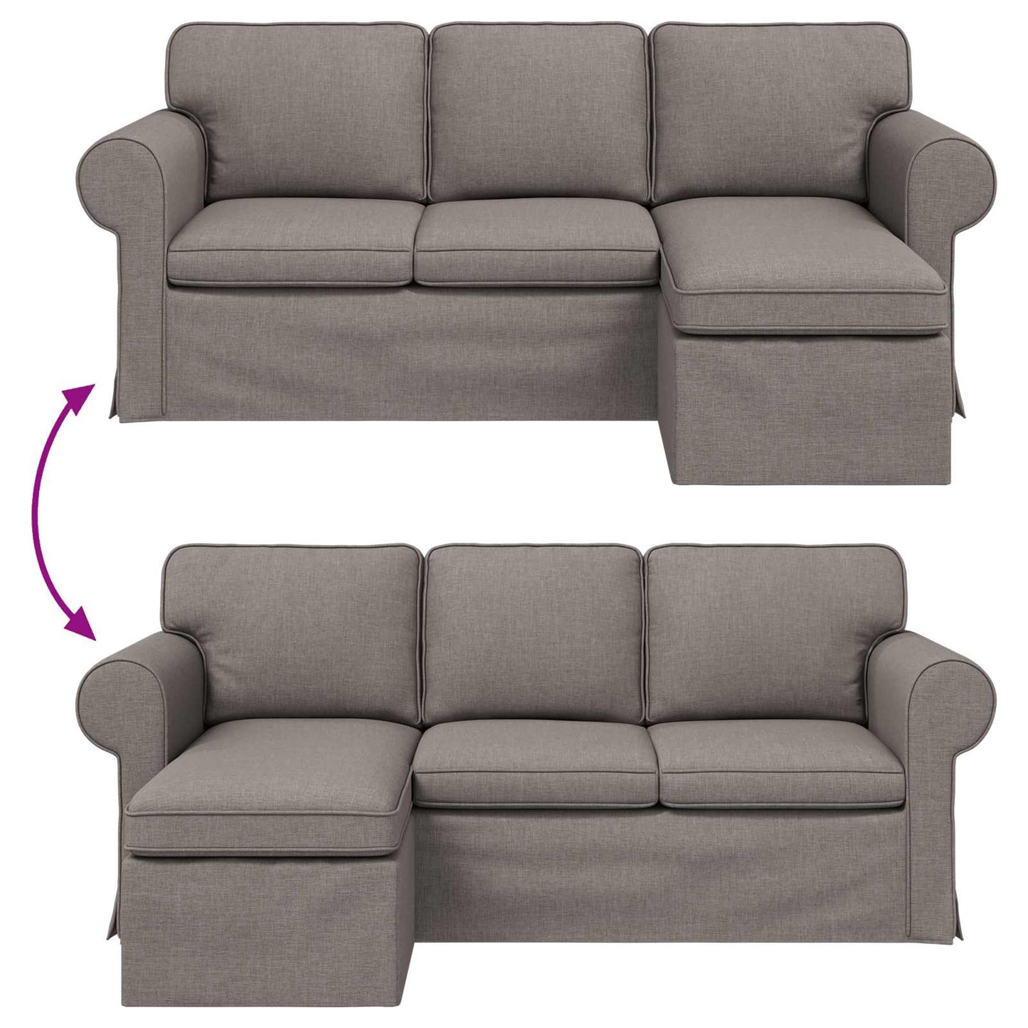 Divano Talpa 195 x 138 x 80 cm Tessuto | homemem39