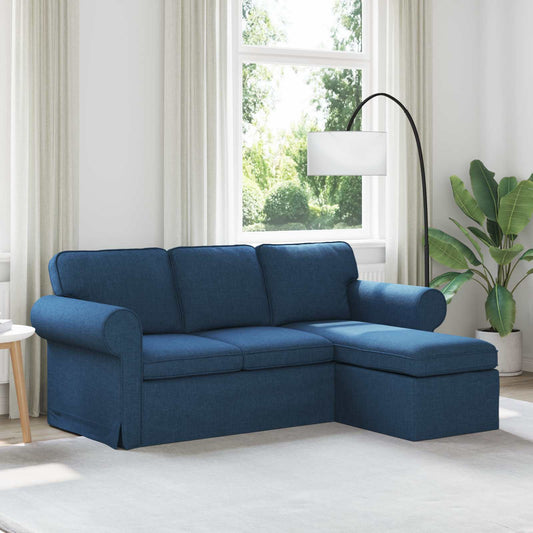 Divano 160cm Blu Metallo