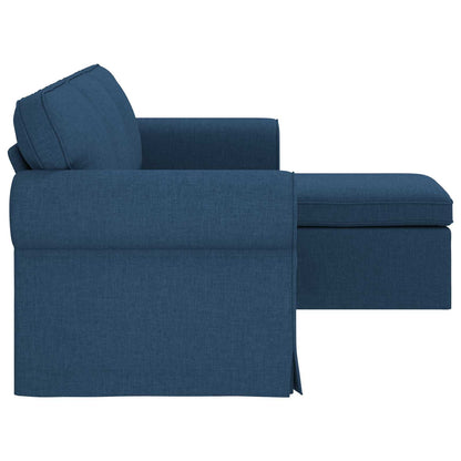 Divano Blu 195 x 138 x 80 cm Tessuto | homemem39
