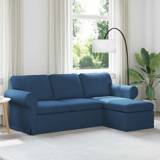 Divano 180cm Blu Metallo