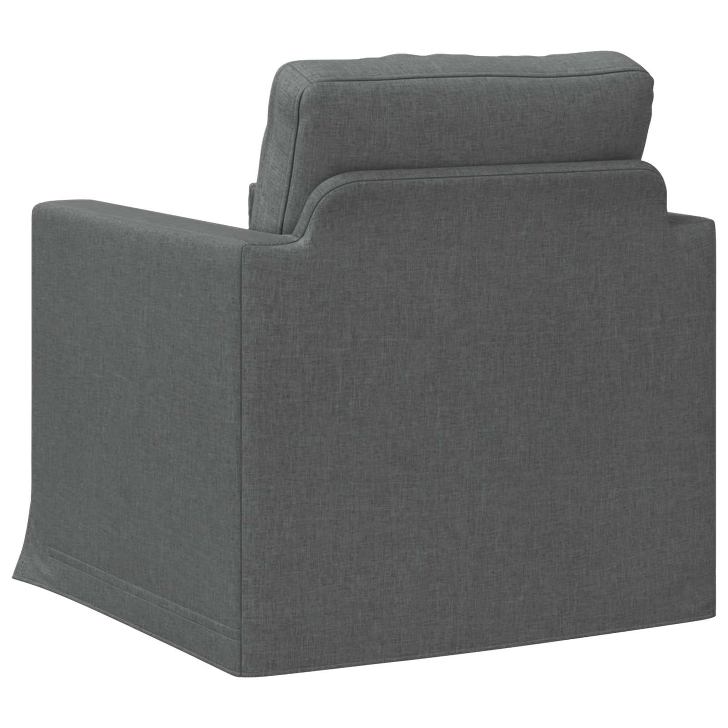 Divano Grigio scuro 78 x 78 x 80 cm Tessuto | homemem39