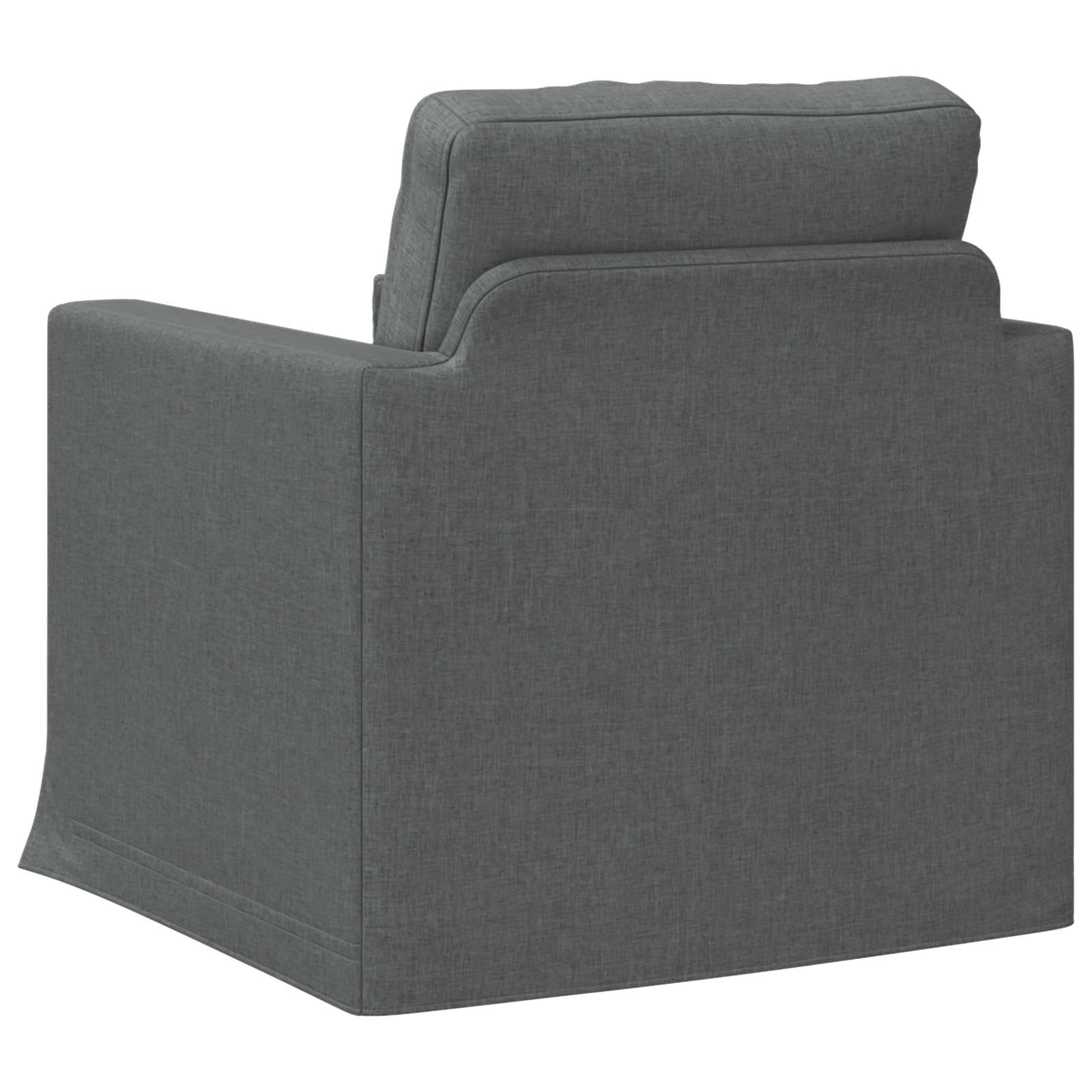 Divano Grigio scuro 78 x 78 x 80 cm Tessuto | homemem39