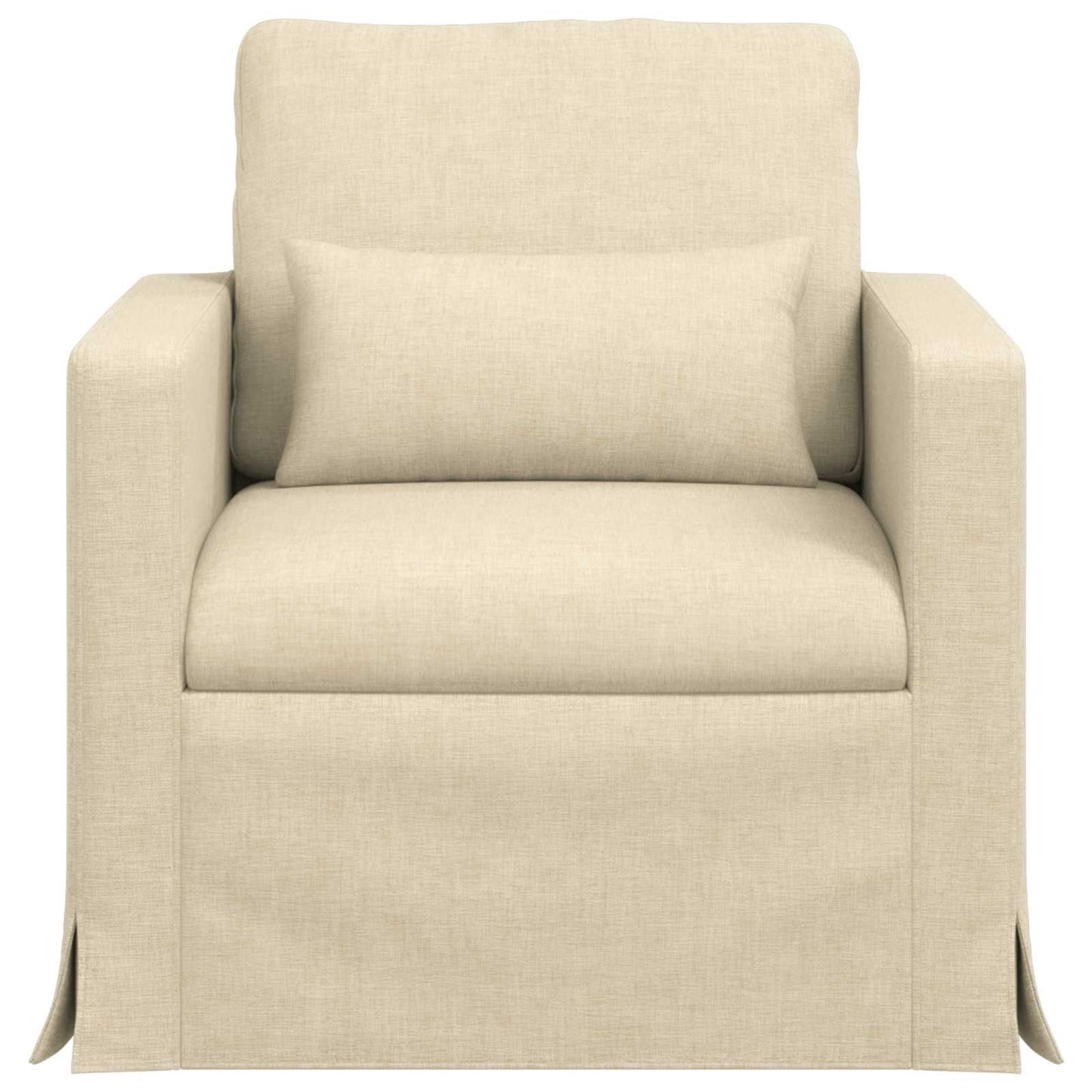 Divano Crema 78 x 78 x 80 cm Tessuto