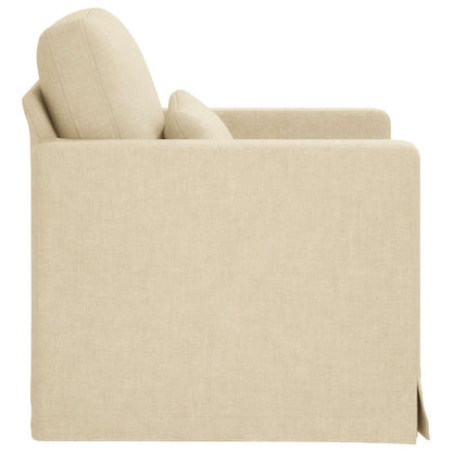 Divano Crema 78 x 78 x 80 cm Tessuto | homemem39