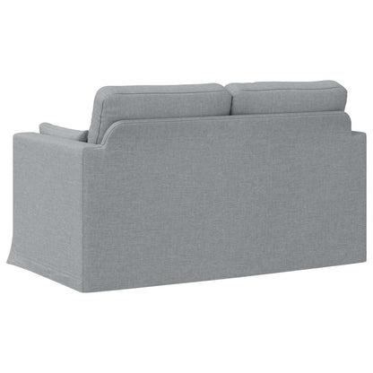Divano Grigio chiaro 139 x 78 x 80 cm Tessuto | homemem39