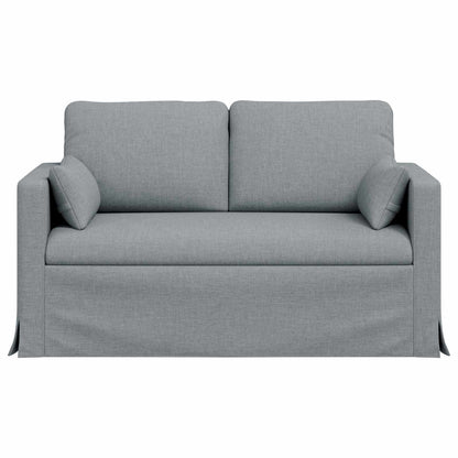 Divano Grigio chiaro 139 x 78 x 80 cm Tessuto | homemem39