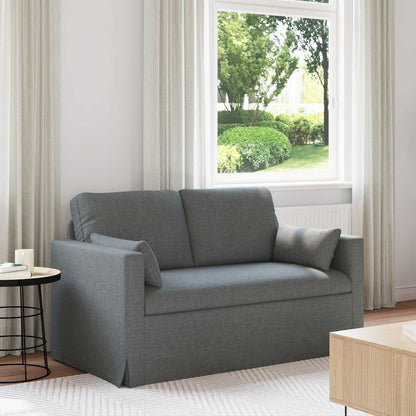 Divano Grigio scuro 139 x 78 x 80 cm Tessuto | homemem39