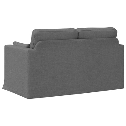 Divano Grigio scuro 139 x 78 x 80 cm Tessuto
