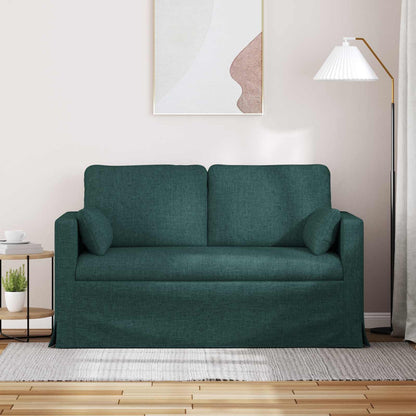Divano Verde Scuro 139 x 78 x 80 cm Tessuto | homemem39