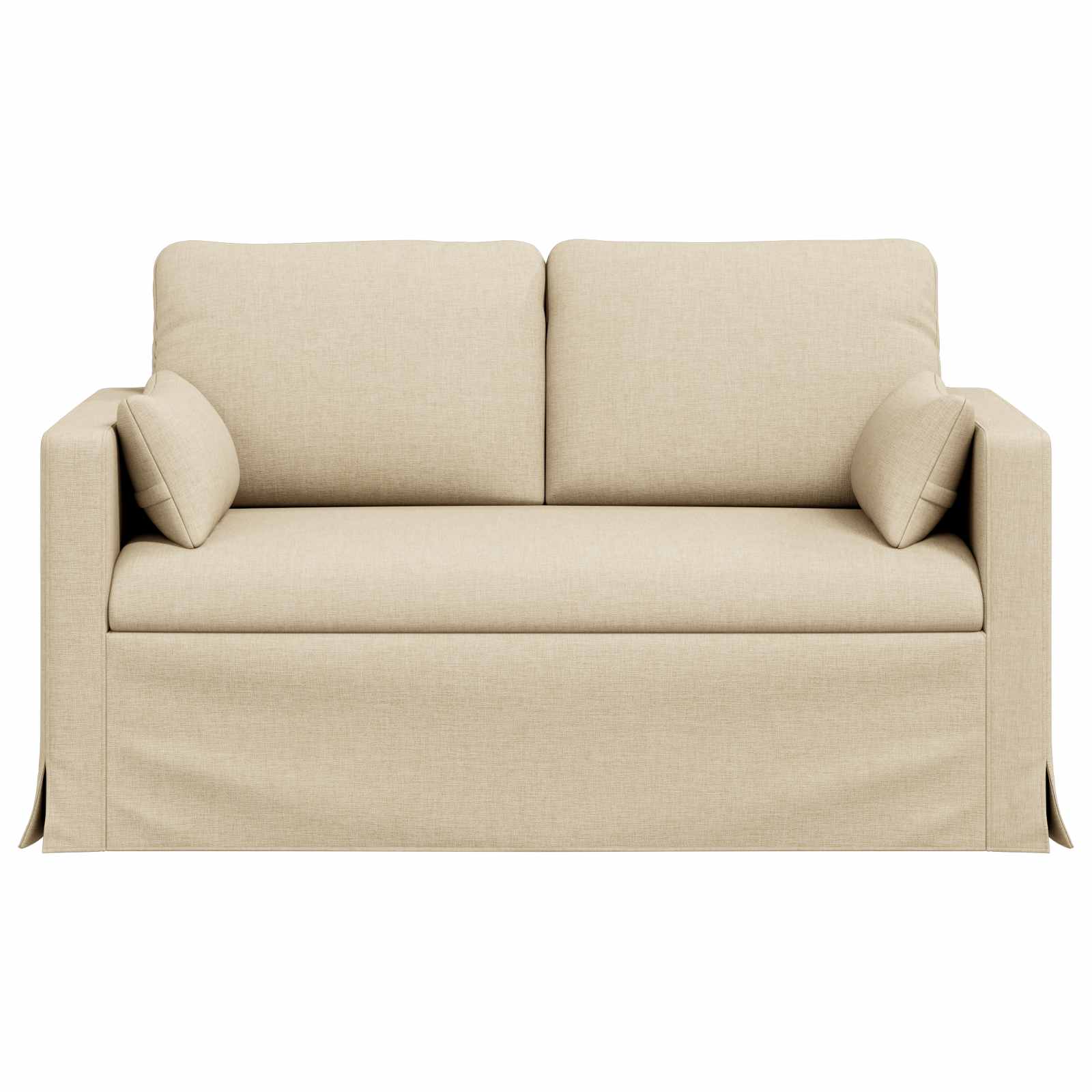 Divano Crema 139 x 78 x 80 cm Tessuto | homemem39