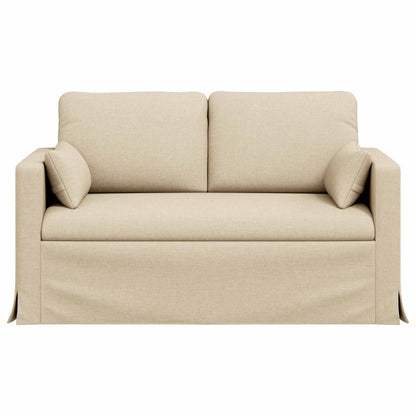 Divano Crema 139 x 78 x 80 cm Tessuto | homemem39