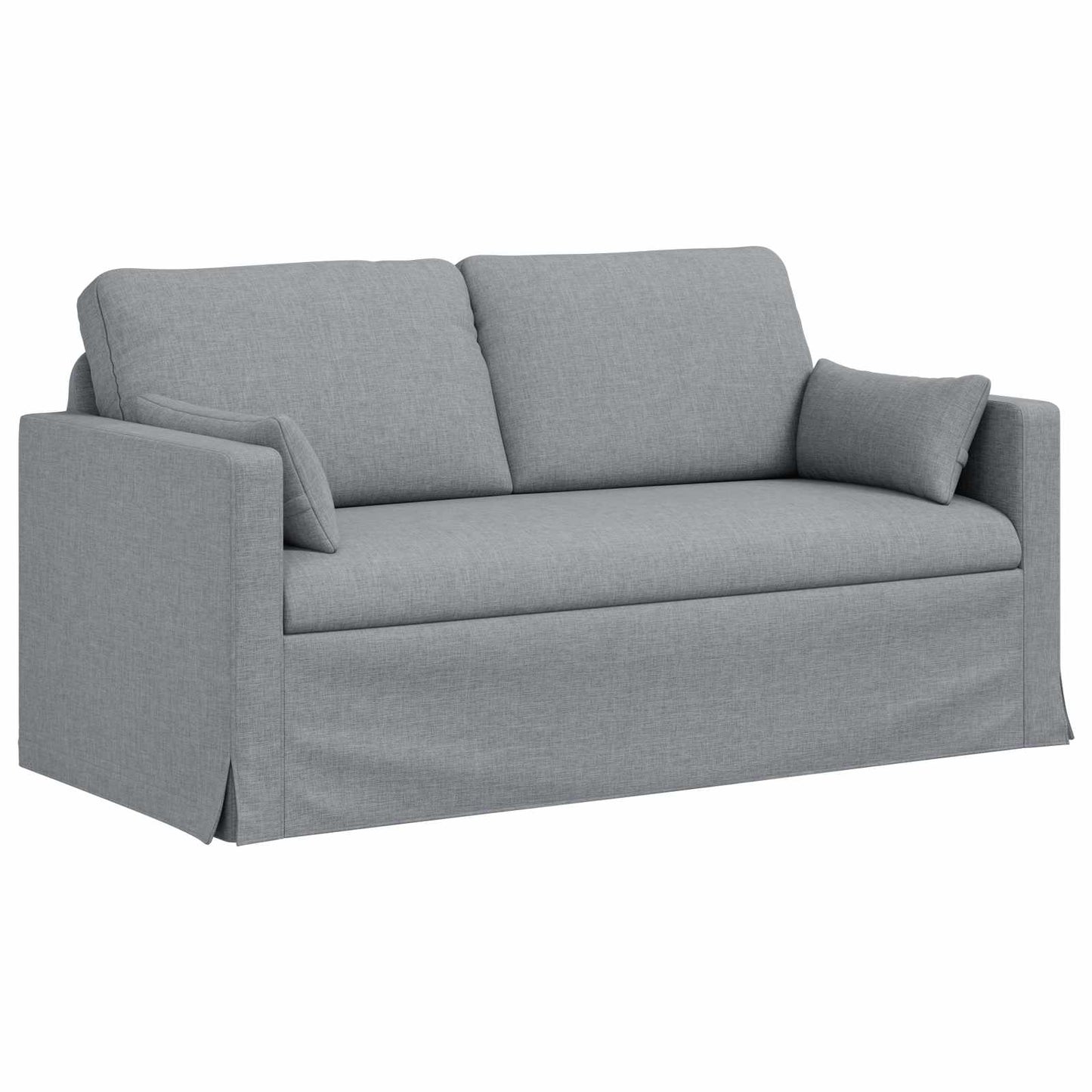 Divano Grigio chiaro 158 x 78 x 80 cm Tessuto | homemem39