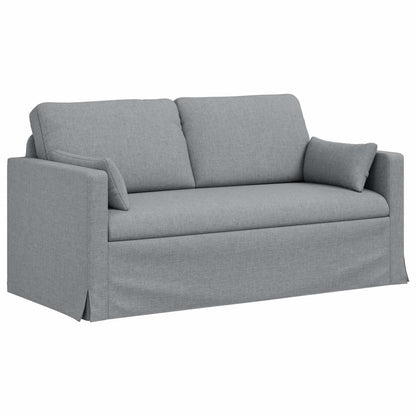 Divano Grigio chiaro 158 x 78 x 80 cm Tessuto | homemem39