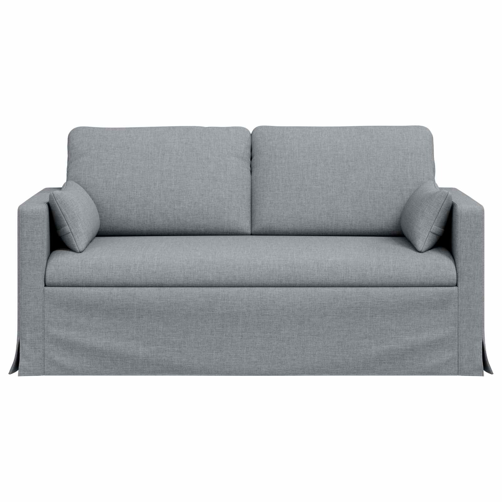 Divano Grigio chiaro 158 x 78 x 80 cm Tessuto | homemem39