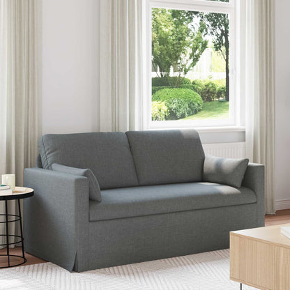 Divano Grigio scuro 158 x 78 x 80 cm Tessuto | homemem39