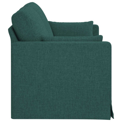 Divano Verde Scuro 158 x 78 x 80 cm Tessuto | homemem39