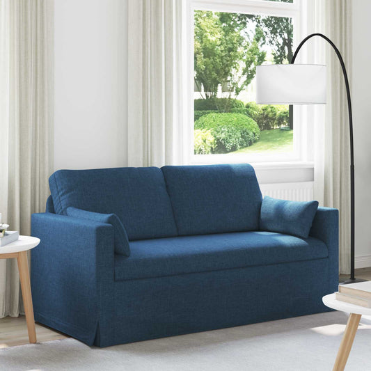 Divano Blu 158 x 78 x 80 cm Tessuto | homemem39