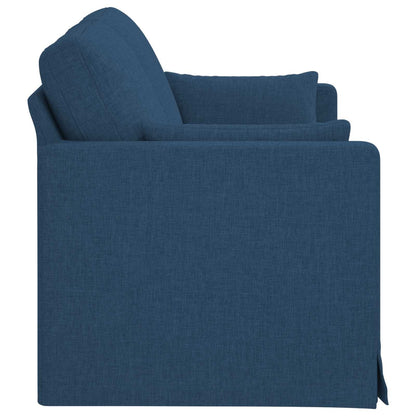 Divano Blu 158 x 78 x 80 cm Tessuto | homemem39
