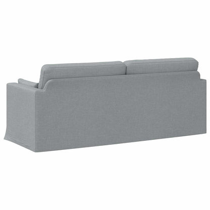 Divano Grigio chiaro 78 x 78 x 80 cm Tessuto | homemem39