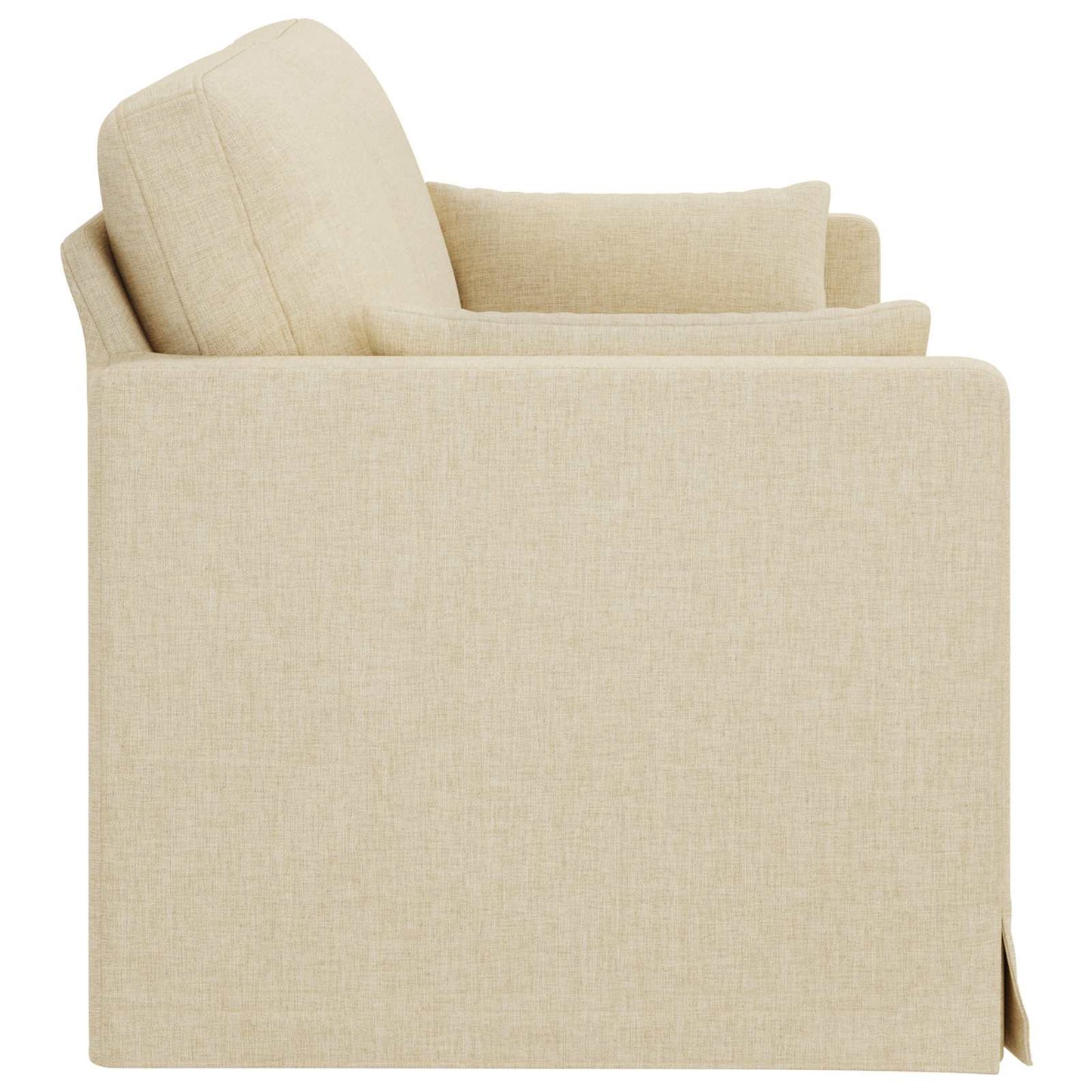 Divano Crema 198 x 78 x 80 cm Tessuto | homemem39