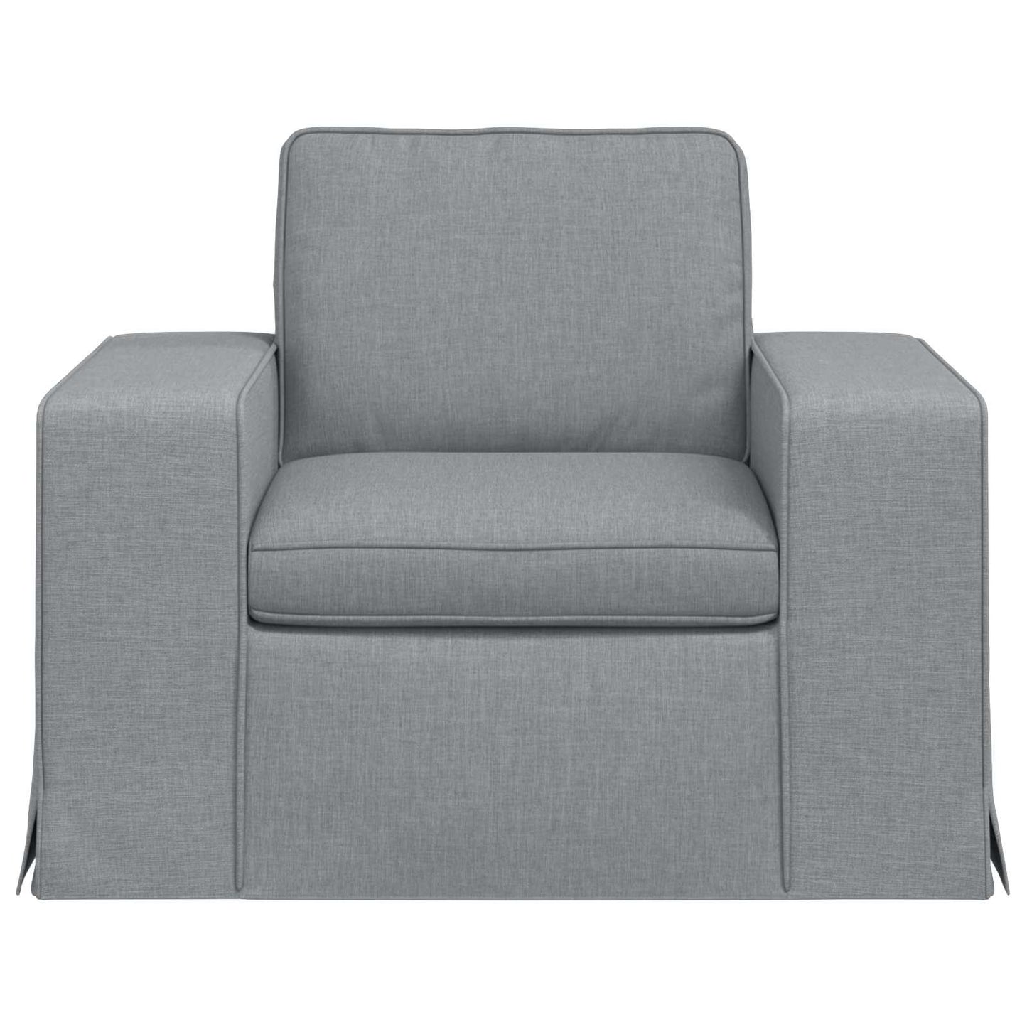 Divano Grigio chiaro 103 x 80 x 82 cm Tessuto | homemem39