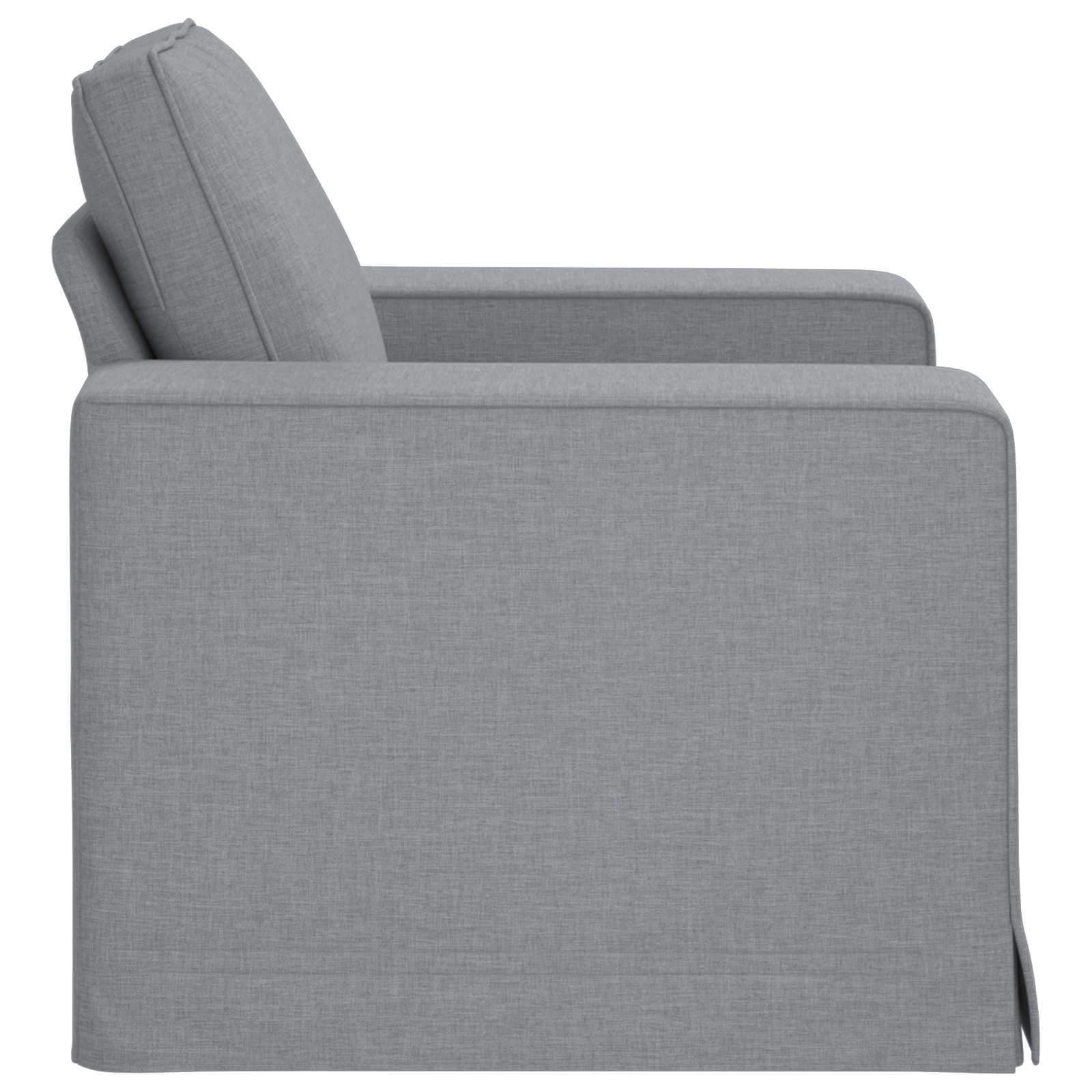 Divano Grigio chiaro 103 x 80 x 82 cm Tessuto | homemem39