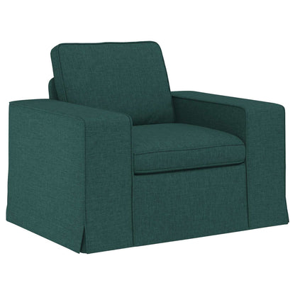 Divano Verde Scuro 103 x 80 x 82 cm Tessuto