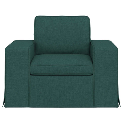 Divano Verde Scuro 103 x 80 x 82 cm Tessuto