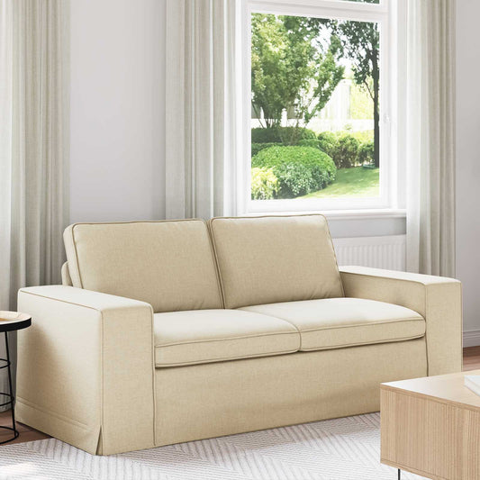 Divano Crema 182 x 80 x 82 cm Tessuto | homemem39