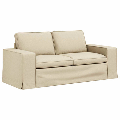 Divano Crema 182 x 80 x 82 cm Tessuto | homemem39