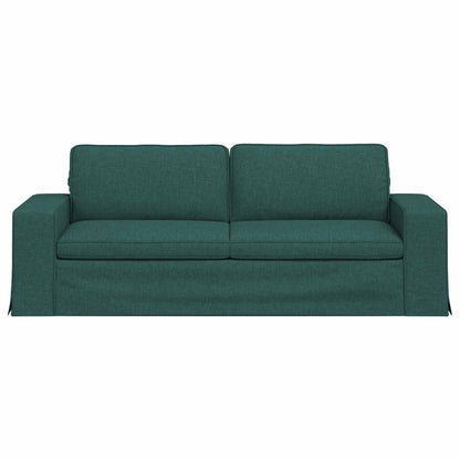 Divano Verde Scuro 222 x 80 x 82 cm Tessuto | homemem39