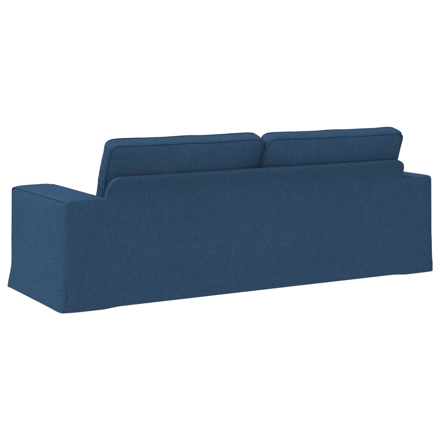 Divano Blu 222 x 80 x 82 cm Tessuto - homemem39